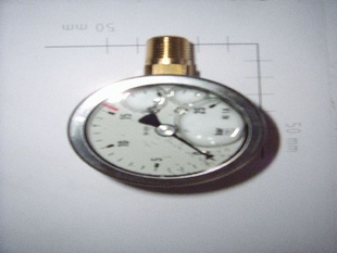 Manometr 0-25 bar k ventilu plynné fáze